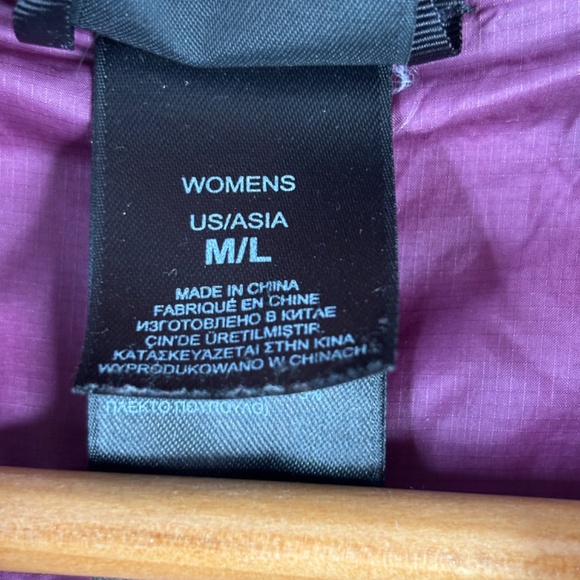 VTG North Face Tonnerro Down Puffer Jacket M/L Hood Fanfare Green Teal Packable - Picture 8 of 14